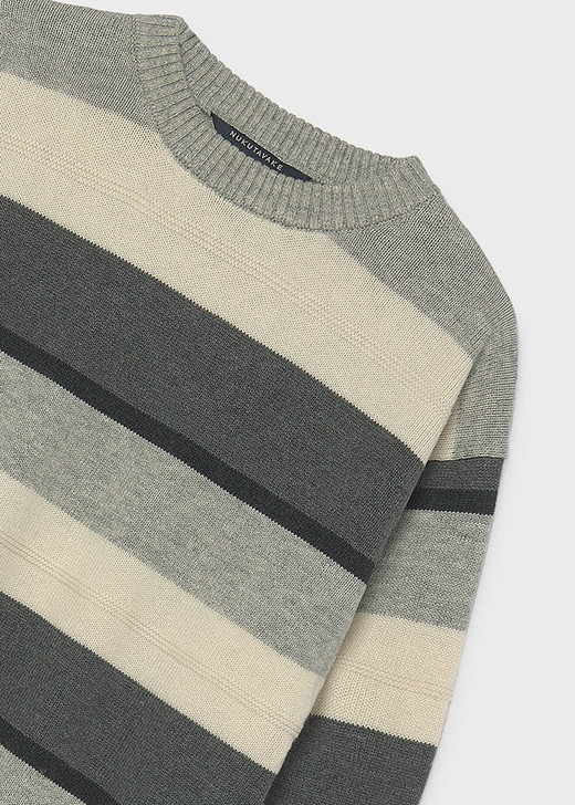 Mayoral Boy Block Jumper - H. Charcoa (7330-085)