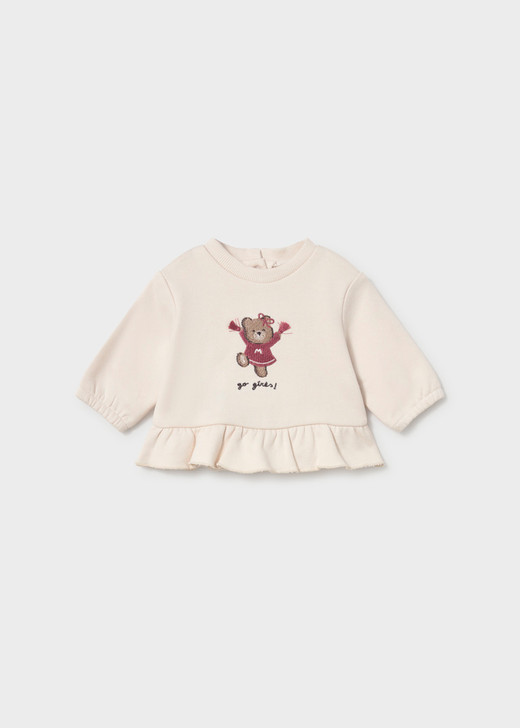 Mayoral Girl Vest Tracksuit - Almond (2686-023)