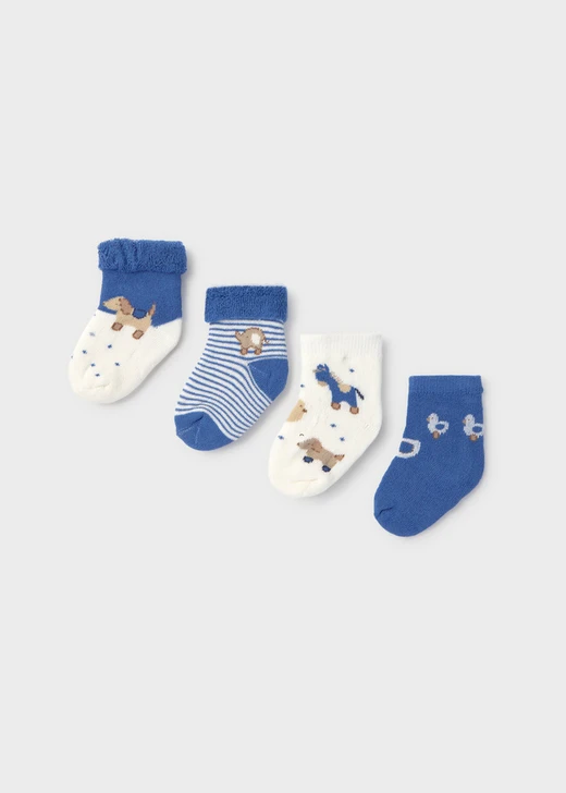 Mayoral 4pc Set Socks - blueberry (9107-083)