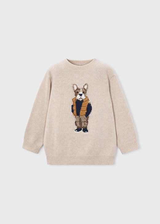 Mayoral Boy Jumper - Oat (4306-019)