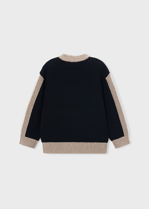 Mayoral Boy Contrast-detail Sweater - Black (4310-018)