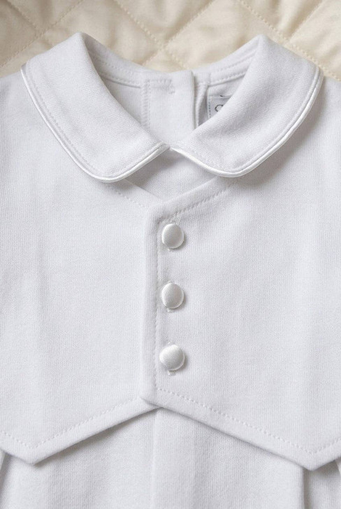 Boys' Long Christening & Baptism Outfit Set – Soft Cotton