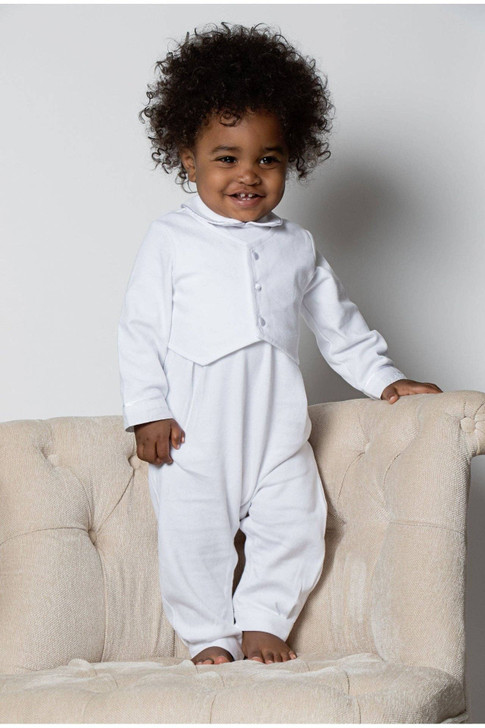 Boys' Long Christening & Baptism Outfit Set – Soft Cotton