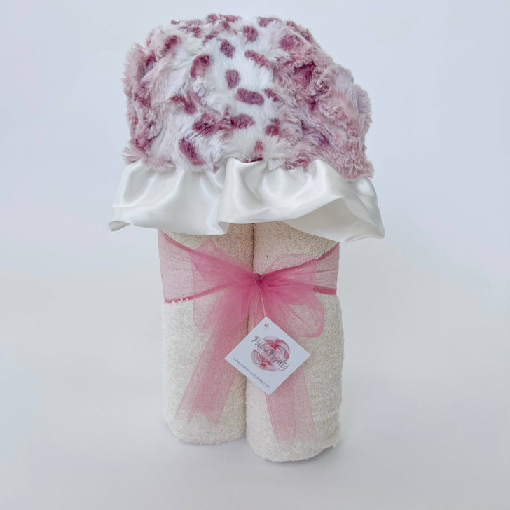 Plush Hooded Towel | Rosewater Quartz