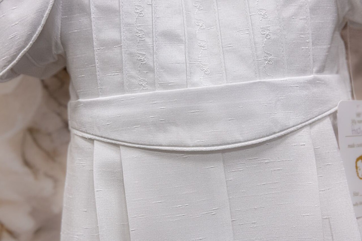 Piccolo Bacio - Boys Couture Christening Suit - Andrew in Shantung