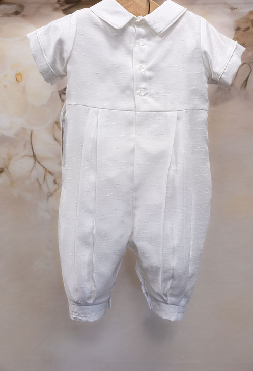 Piccolo Bacio - Boys Couture Christening Suit - Andrew in Shantung