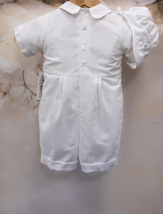 Piccolo Bacio - Boys Couture Christening Suit - Andrew in Shantung
