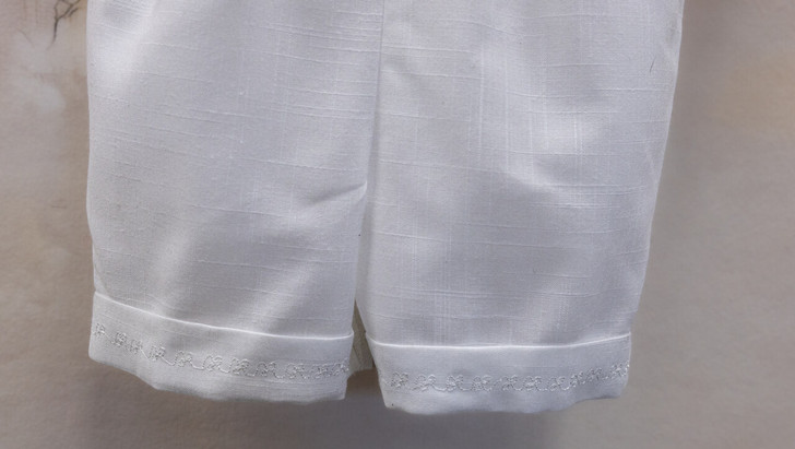 Piccolo Bacio - Boys Couture Christening Suit - Andrew in Shantung