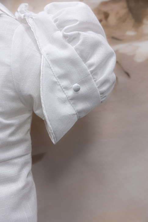 Piccolo Bacio - Boys Couture Christening Suit - Andrew in Shantung