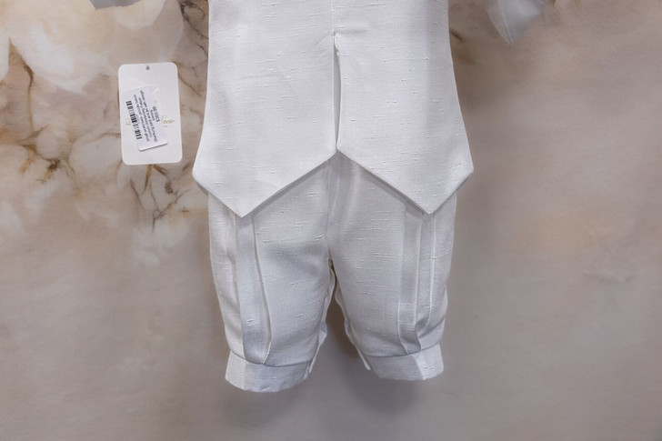 Piccolo Bacio - Boys Couture Christening Suit - Felipe in Shantung