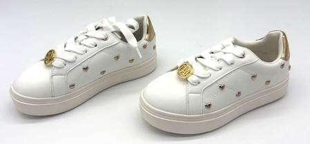 Badgley Mischka - Girls Shoes White/Gold