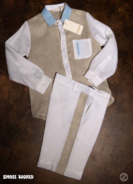 Bimbalo - Imported Italian 2pc Set Shirt & Shorts 8114