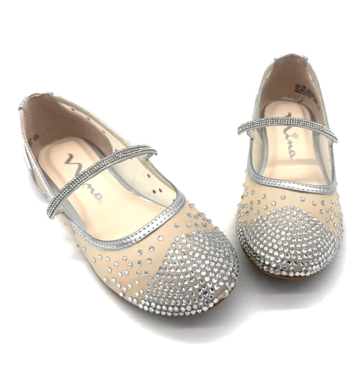 Small World - Nina Shoes Kira Silver Mesh