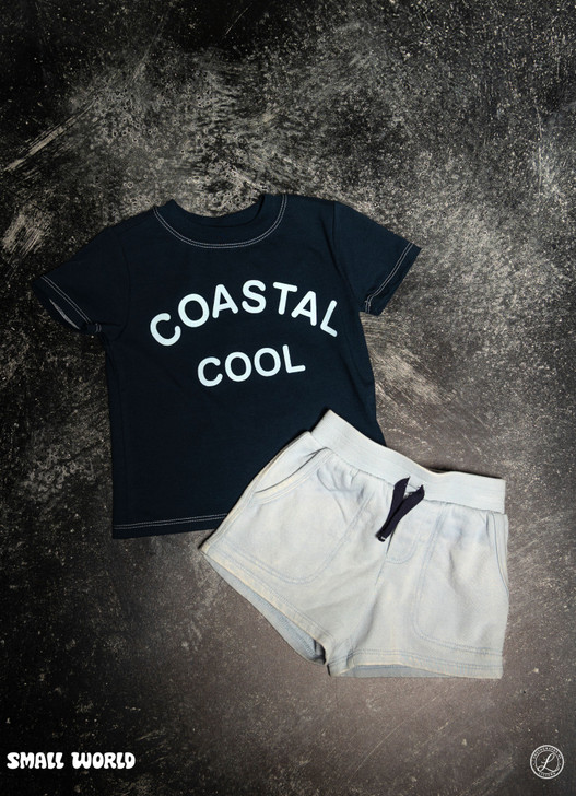 Splendid - Coastal Cool SS Tee Set Navy 3310