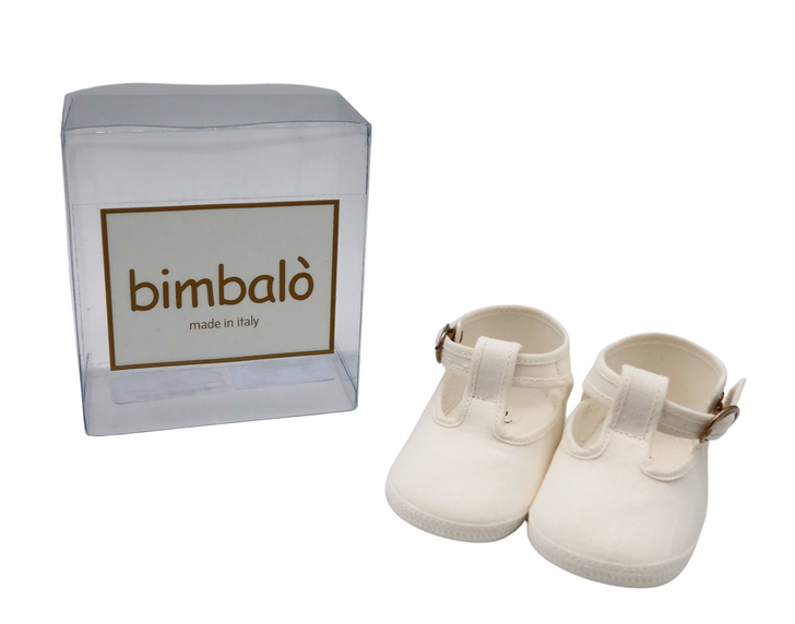 Small World - Bimbalo Italian imported Shoes White SCA