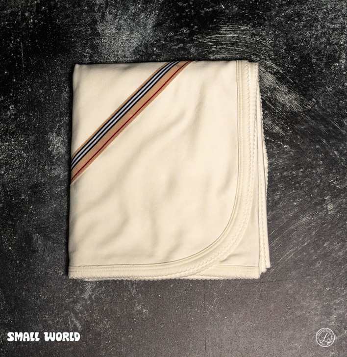 Sippy's Babes - Cream Receiving Blanket