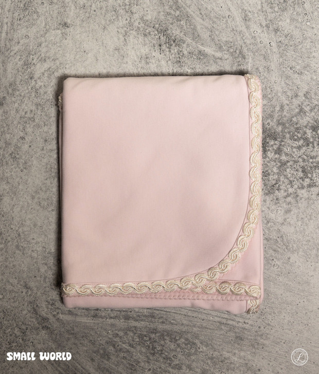 Sippy's Babes - Receiving Blanket  with 65 Cream trim