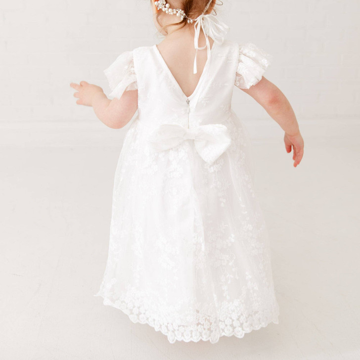 Giada Marie - Phoebe Christening Gown with Bonnet