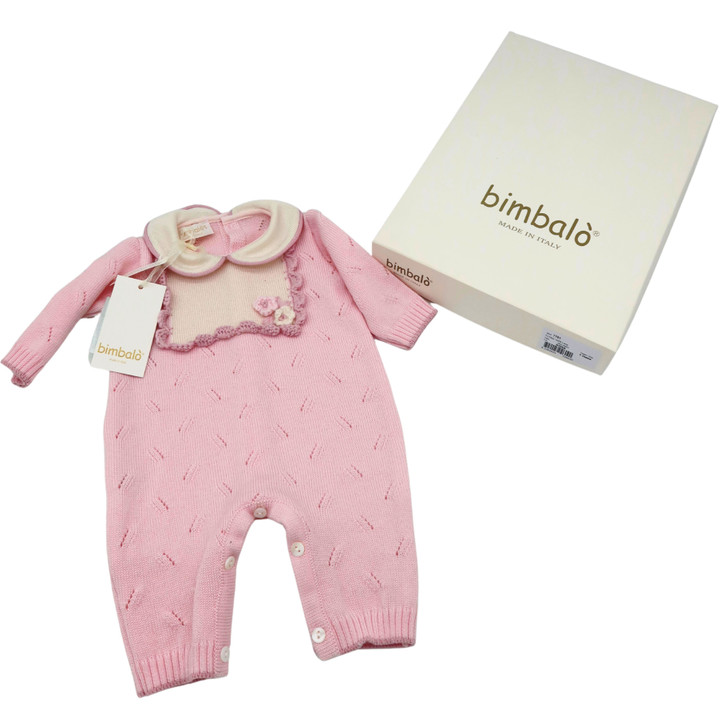 Bimbalo - Imported Italian Knit Romper 7781