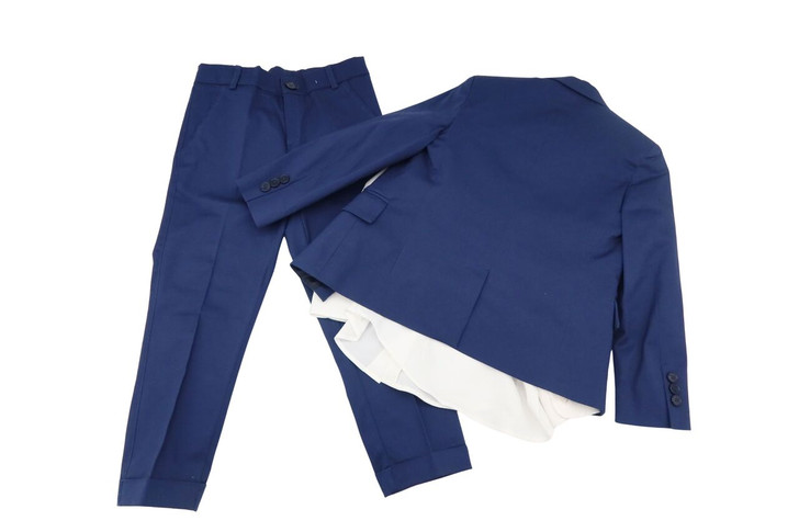Small World - SWK Exclusive Mamemi Imported Italian 5pc Suit Navy