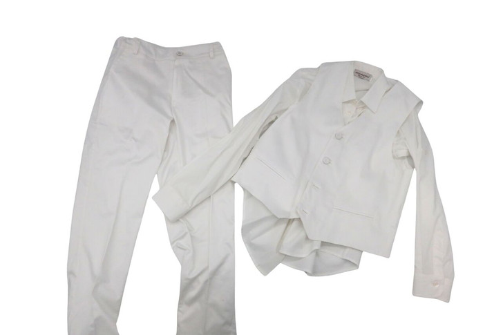 Small World - SWK Exclusive Mamemi Imported Italian 5pc Suit White
