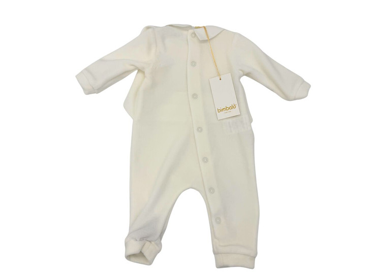 Bimbalo - Italian Import Cream Velour Tuxedo 8184