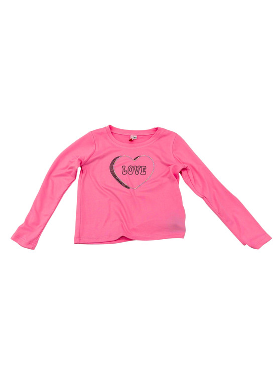 Sofi Long Sleeve T-Shirt - Barbie Pink (SW-3337)