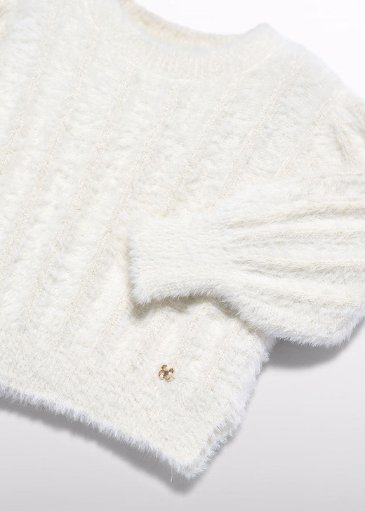 Abel & Lula Infant Girl Jumper - Meringue (5801-53)