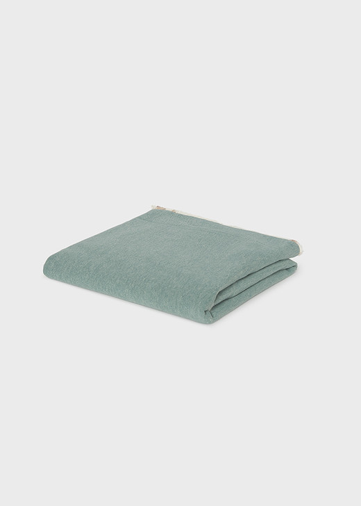 Mayoral Blanket with Fur Lining - Mineral (9144-78)