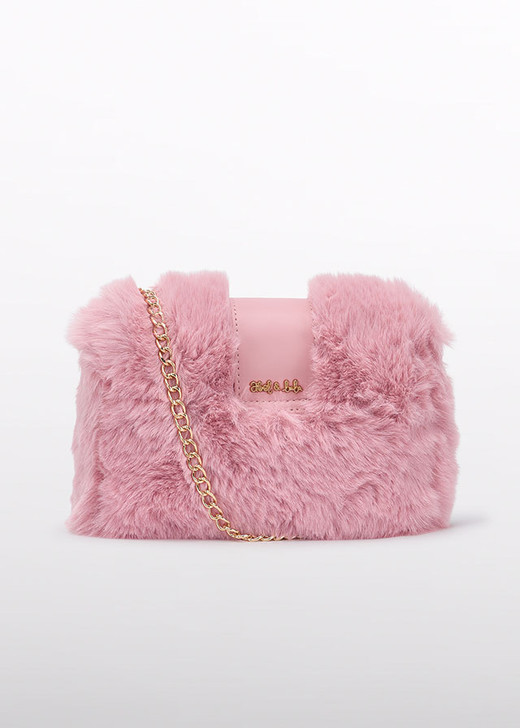 Abel & Lula Faux-Fur Handbag - Petal (5931-95)