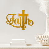 Faith word cross (Yard Sale)