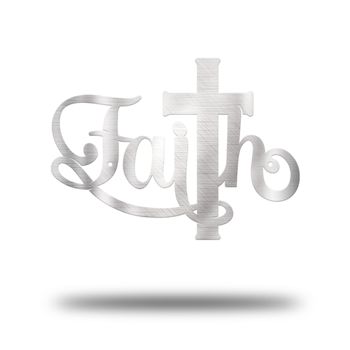 Faith word cross (Yard Sale)