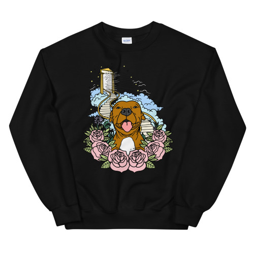 STAIRWAY TO HEAVEN (Brown Dog) Unisex Sweatshirt