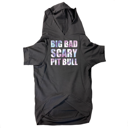 BIG BAD SCARY PIT BULL Dog Pullover Hoody