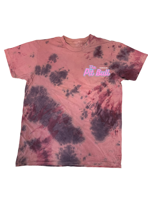 THE PIT BULL Unisex Peachy Plum Dyed Tee Small