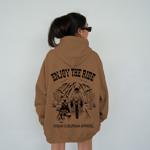 ENJOY THE RIDE Fleece Hoodie