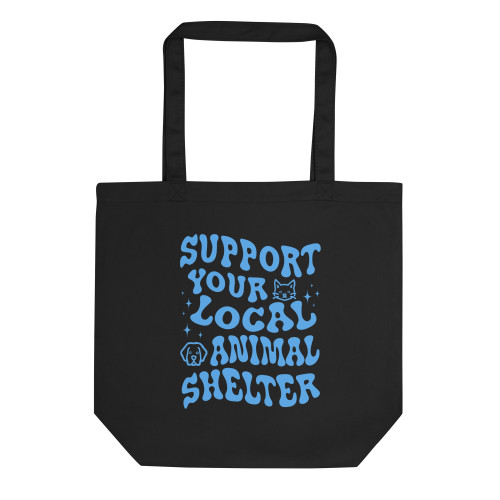 SUPPORT (BLUE) Eco Tote Bag