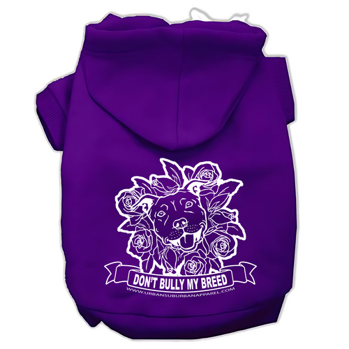 DON'T BULLY MY BREED (ROSES) Dog Hoodie