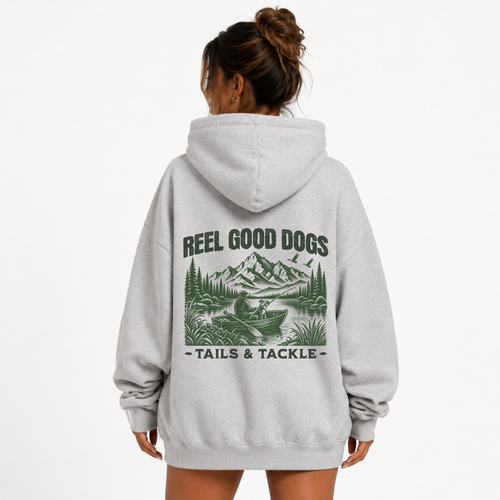 REEL GOOD DOGS BACK PRINT