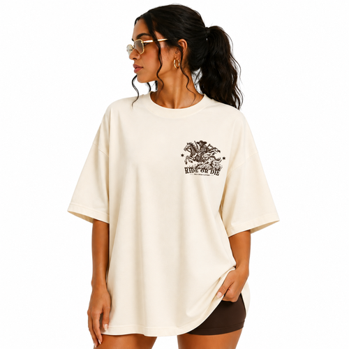 RIDE OR DIE FRONT PRINT