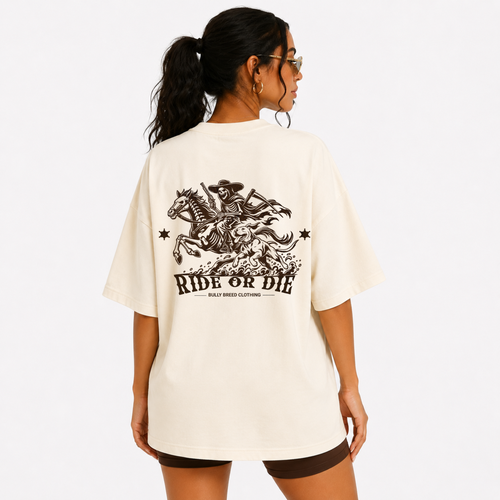 RIDE OR DIE BACK PRINT