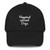 HAPPIEST AROUND DOGS Embroidered Dad hat
