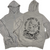 A LOYAL FRIEND TIL THE END Sand Zip-Up Hoodie