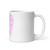 BLESSED & DOG OBSESSED White glossy mug