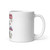 STAY POSITIVE White glossy mug