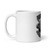 LIFE'S SHORT White glossy mug