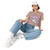 ADOPTING SAVES LIVES Women’s crop top