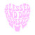 BLESSED & DOG OBSESSED Bubble-free stickers