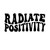 RADIATE POSITIVITYBubble-free stickers