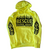 RESCUE FOSTER ADOPT Heavyweight Safety Yellow Hoodie